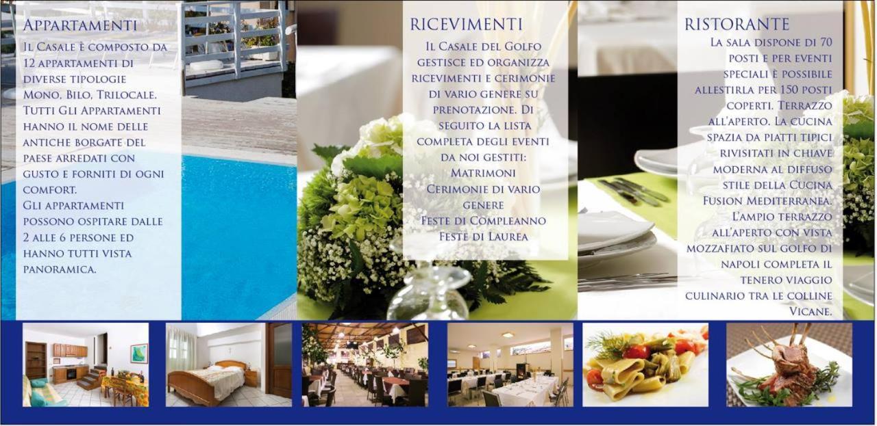 Apartament Il Casale Del Golfo Vico Equense Zewnętrze zdjęcie